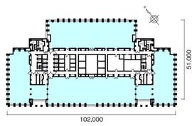 山王パークタワー 10階 間取り図