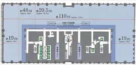大手町パークビルディング 11階 間取り図