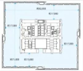 大手町フィナンシャルシティグランキューブ 19階2 間取り図