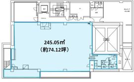 石油健保ビル B1階 間取り図