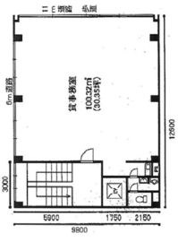 光起ビル 2階 間取り図