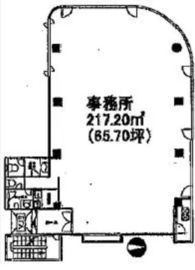 ウンピン神田ビル 2階 間取り図