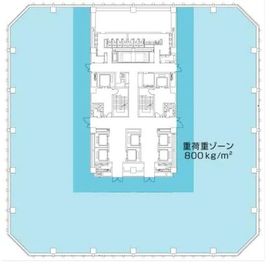 平河町森タワー 12階 間取り図