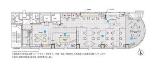 淡路町トーセイビル 4階 間取り図