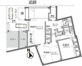マンションキリイ B1階 間取り図