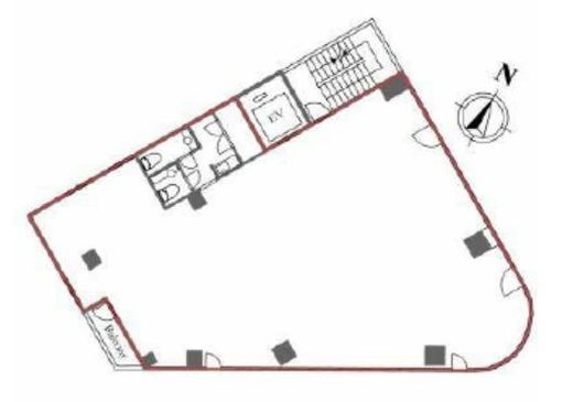 第3大栄ビル 4階 間取り図