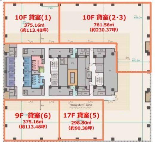 オークラプレステージタワー 9階6 間取り図