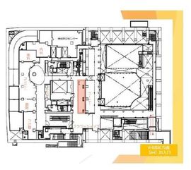 東京サンケイビル B1階 間取り図