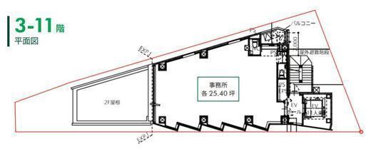 VORT神宮北参道(旧:(仮称)北参道PJ) 8階 間取り図