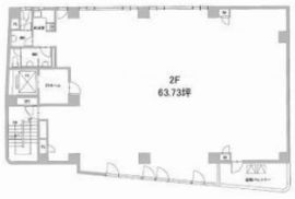 千石長谷川ビル 2階 間取り図