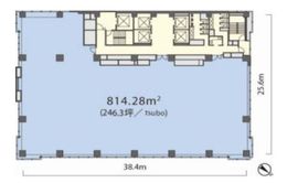 赤坂1丁目センタービル 9階 間取り図
