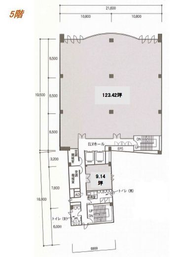 ティファニー銀座ビル 5階 間取り図