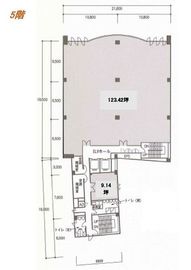 ティファニー銀座ビル 5階 間取り図