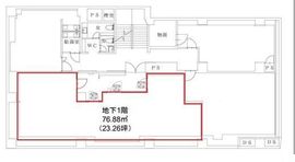 銀座GSビル2 B1階 間取り図