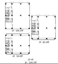 相生ビル 1棟 間取り図