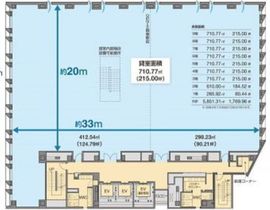 oak神田鍛冶町 1階 間取り図
