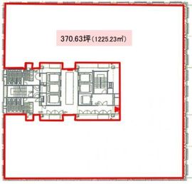 MFPR六本木麻布台ビル 9階3 間取り図