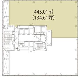 浜松町スクエア 10階A 間取り図