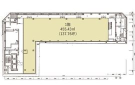 渋谷スクエアA 1階 間取り図