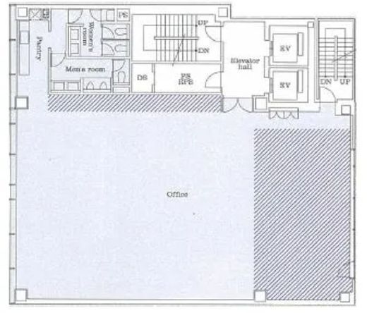 PMO八丁堀 9階 間取り図