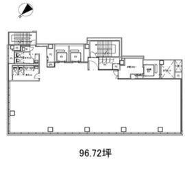 銀座中央通りMMビル(旧:銀座8丁目中央通りプロジェクト) 3階 間取り図