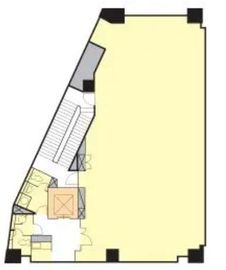 JR八丁堀 6階 間取り図