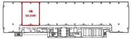晴海センタービル 5階 間取り図