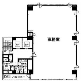日本橋ノーススクエア 1階 間取り図
