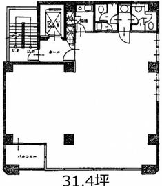 グランド日本橋小伝馬町 3階 間取り図