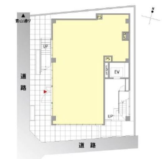KLO南青山ビル 1階 間取り図