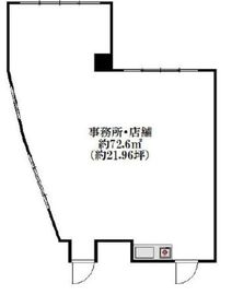 フラットウェル高輪 4階AB 間取り図