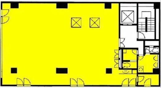 第一恒産ビル 4階 間取り図