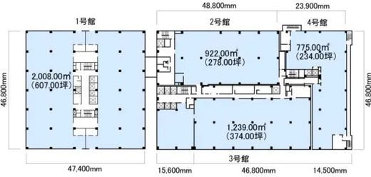 東京ダイヤビルディング3号館 9階 間取り図