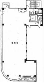 ASKビル(茅場町) 9階 間取り図