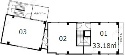 神宮前コート2 301 間取り図