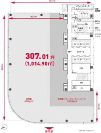 YANMAR TOKYO 3階 間取り図