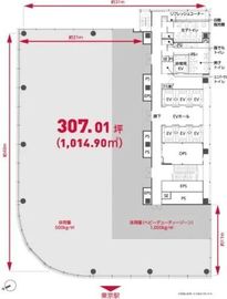 YANMAR TOKYO 9階 間取り図