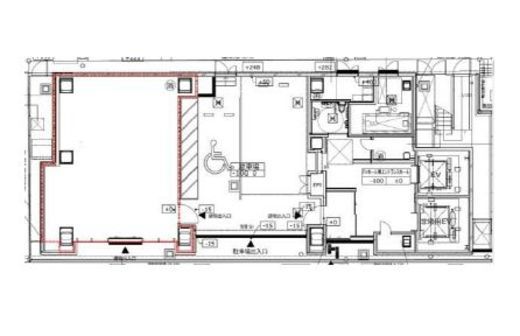 京橋RKビル 1階 間取り図