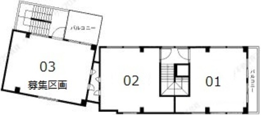 神宮前コート2 103 間取り図