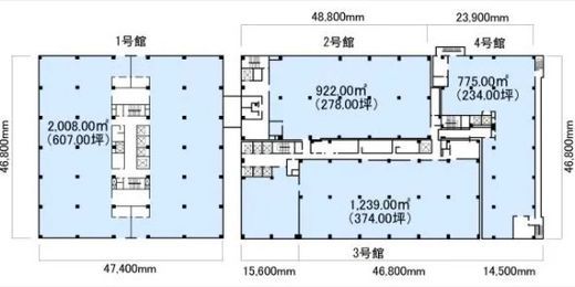 東京ダイヤビルディング1号館 5階 間取り図