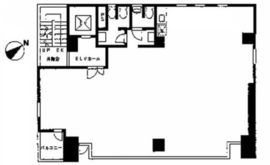 日本橋兜町ビル 3階 間取り図