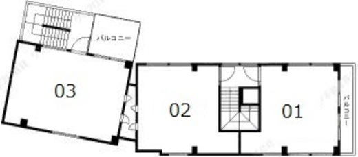 神宮前コート2 201 間取り図