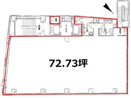 FORECAST人形町PLACE 8階 間取り図