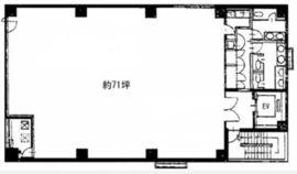 片帆ビル 7階 間取り図