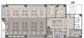 東日本橋セントラルプレイス 3階 間取り図