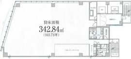 PMO八丁堀Ⅳ 10階 間取り図