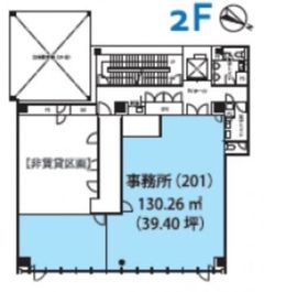 神明日本橋ビル 201 間取り図