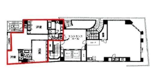 麹町志村ビル 1階1 間取り図