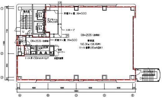 神保町NSEビル 4階 間取り図