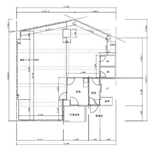 OHEビル B2階 間取り図